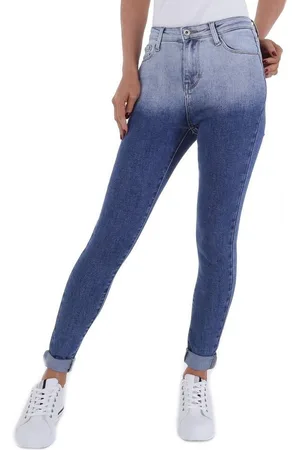 Ital-Design Skinny-fit-Jeans Damen Freizeit (79612884) Stretch Skinny Jeans in - Verkäufer: