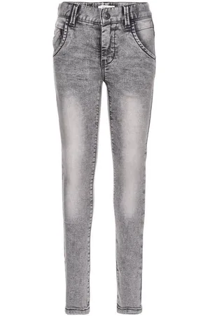 NAME IT Skinny-fit-Jeans Mädchen Skinny Stretch-Jeans im Used-Look - Verkäufer: Schnubby-de