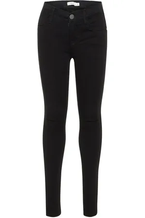 NAME IT Skinny-fit-Jeans Mädchen Stretch-Jeans mit Knee-Cut-Details - Verkäufer: Schnubby-de