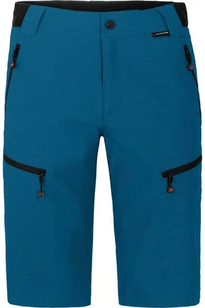 Bergson Outdoorhose LEBIKO Bermuda Herren Wandershorts, robust, elastisch, Normalgrößen, Saphir - Verkäufer: