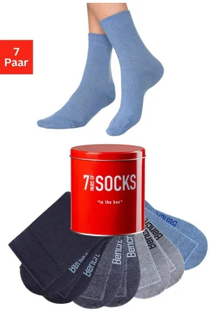 Bench Businesssocken (Dose, 7-Paar) in der praktischen Dose