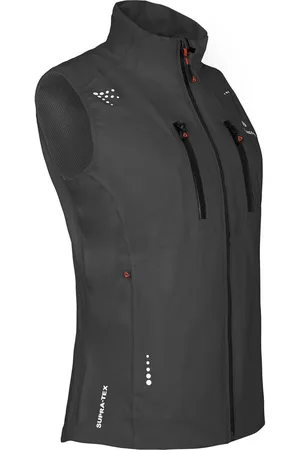 Bergson Outdoorjacke LEKNES West Damen Regenweste, recycelt, Netzfutter 20000 mm Wassersäule, Normalgrößen, - Verkäufer: