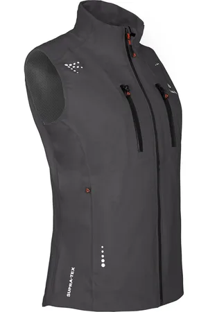 Bergson Outdoorjacke LEKNES West Damen Regenweste, recycelt, Netzfutter 20000 mm Wassersäule, Normalgrößen, - Verkäufer: