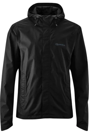 Gonso Fahrradjacke Save Light Herren Regenjacke wind- und wasserdicht, Radjacke mit Kapuze