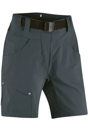 Gonso Fahrradhose Mira Basic kurze Damen Radhose mit Sitzpolster, wasserabweisend, inkl. Gürtel