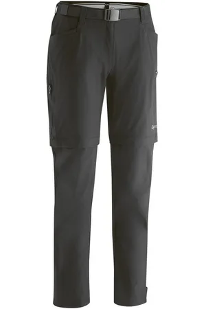 Gonso Fahrradhose Ruth Damen zipp-off Radhose mit Sitzpolster und Gürtel, wasserabweisend