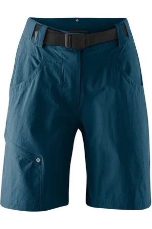 Gonso Fahrradhose Mira Basic kurze Damen Radhose mit Sitzpolster, wasserabweisend, inkl. Gürtel