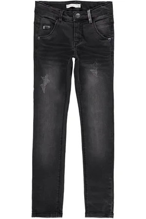 NAME IT Skinny-fit-Jeans Jungen Skinny Fit Jeanshose mit Zierrissen 104 - Verkäufer: Schnubby-de