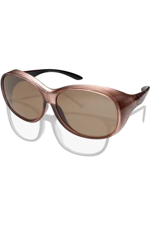 Active Sonnenbrille Überziehsonnenbrille Damen MEGA (inklusive Schiebebox und Brillenputztuch) Vintage Stil - Verkäufer: Fachversand Nagel