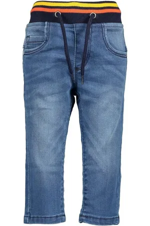 Blue Seven Skinny-fit-Jeans Unisex Baby Jeanshose mit Kordelzug - Verkäufer: Schnubby-de