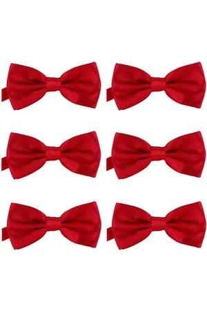 DonDon Fliege Schleifen 12 x 6 cm Junggesellenabschied (Packung, 6-St) bereits gebunden, verstellbar, Seidenlook, 6er-Set - Verkäufer: urban-styles