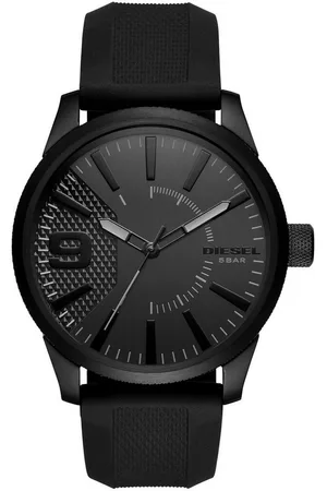 Diesel Quarzuhr RASP DZ1807, Armbanduhr, Herrenuhr, Silikonarmband