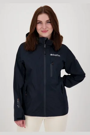 DEPROC-Active Regenjacke DURELL NEW CS WOMEN auch in Großen Größen erhältlich. mit abnehmbarer Kapuze - Verkäufer: Campingstore24