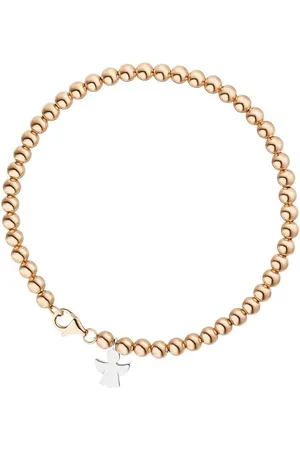 Jobo Goldarmband Engel Schutzengel-Armband, 585 Gold bicolor 19 cm