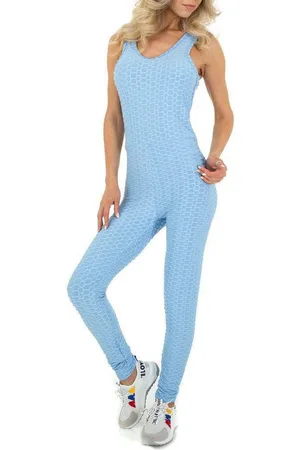 Ital-Design Overall Damen Sport Stretch Langer Jumpsuit in - Verkäufer:
