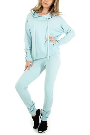 Ital-Design Freizeitanzug Damen Freizeit, Kapuze Stretch Zweiteiler in - Verkäufer: