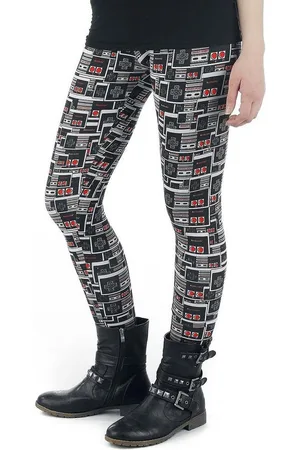 Nintendo Leggings Controller Leggings 90 Jahre Mottoparty - Verkäufer: coole-fun-t-shirts