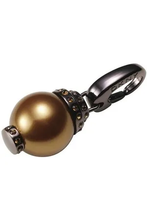 DKNY Charm-Einhänger Anhänger, aus Edelstahl, in , Karabiner, Zirkonia, Perle - Verkäufer: Gigandet