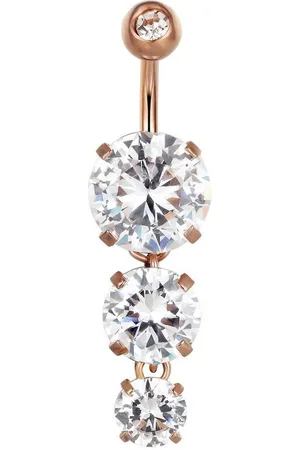 Karisma Bauchnabelpiercing Edelstahl Bauchnabelpiercing Anhänger Banana Zirkonia - Verkäufer: Schmuck