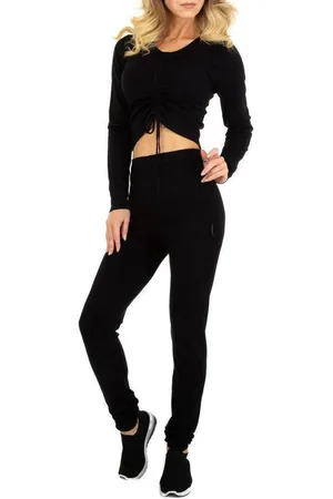 Ital-Design Freizeitanzug Damen Freizeit, Stretch Zweiteiler in - Verkäufer: