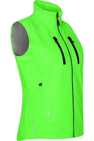 Bergson Regenjacke LEKNES THERMO Weste Damen Regenweste, recycelt, leicht wattiert, 20000 mm Wassersäule, No - Verkäufer: