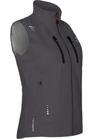 Bergson Regenjacke LEKNES THERMO Weste Damen Regenweste, recycelt, leicht wattiert, 20000 mm Wassersäule, No - Verkäufer: