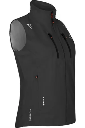 Bergson Regenjacke LEKNES THERMO Weste Damen Regenweste, recycelt, leicht wattiert, 20000 mm Wassersäule, No - Verkäufer: