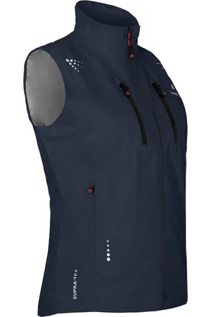 Bergson Regenjacke LEKNES THERMO Weste Damen Regenweste, recycelt, leicht wattiert, 20000 mm Wassersäule, No - Verkäufer: