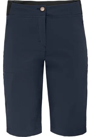 Bergson Outdoorhose AALBORG Vario Bermuda Damen Wandershorts, recycelt, elastisch, sportlich, Normalgrößen, nav - Verkäufer: