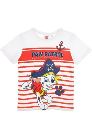 Paw Patrol T-Shirt Marshall Kinder Jungen kurzarm-Shirt Oberteil gestreift - Verkäufer: Yuhu Trading GmbH