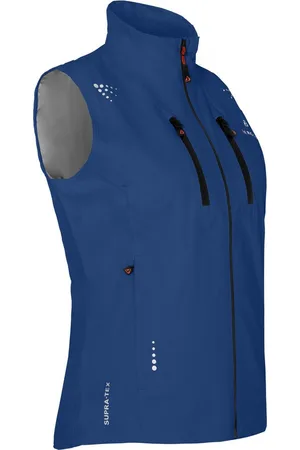 Bergson Regenjacke LEKNES THERMO Weste Damen Regenweste, recycelt, leicht wattiert, 20000 mm Wassersäule, No - Verkäufer: