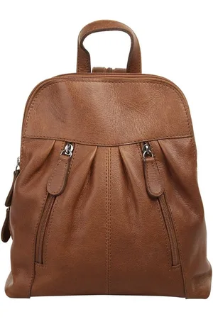 Cluty Cityrucksack, echt Leder