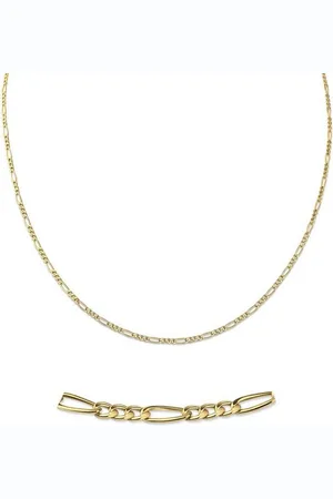 Firetti Collierkettchen Schmuck Geschenk Gold 333 oder 585 Figarokettengl. in mehreren Breiten, Made in Germany