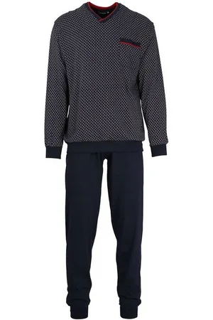 Götzburg Pyjama Herren Pyjama Baumwolle (2 tlg) - Verkäufer: Yourfashionplace
