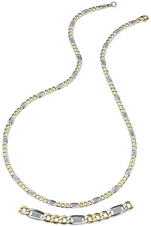 Firetti Goldkette Schmuck Geschenk Gold 333 Halskette Fantasiekette, Made in Germany