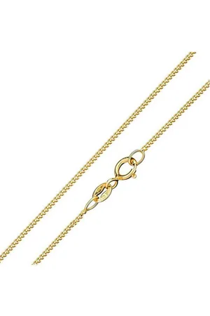 Firetti Panzerkette Schmuck Geschenk Gold 333 oder 585 Collierkette 0,8 mm breit, Made in Germany
