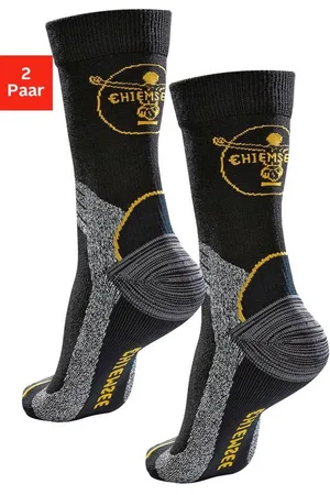 CHIEMSEE Wandersocken (Packung, 2-Paar) mit gepolsterten Dämpfungszonen