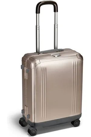 ZERO halliburton Handgepäck-Trolley Pursuit Aluminium, 4 Rollen, Aluminium - Verkäufer: WE LOVE BAGS