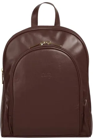 Cluty Cityrucksack, echt Leder, Made in Italy