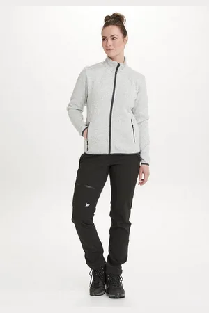 Whistler Fleecejacke Maleo W im sportlichen Wollstrick-Look