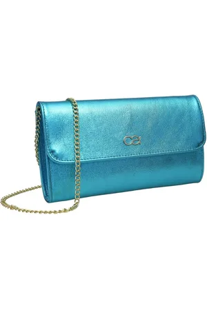 Alessandro Clutch Eleganz, aus Leder, mit separaten Fächern