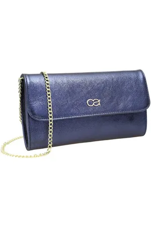 Alessandro Clutch Eleganz, aus Leder, mit separaten Fächern