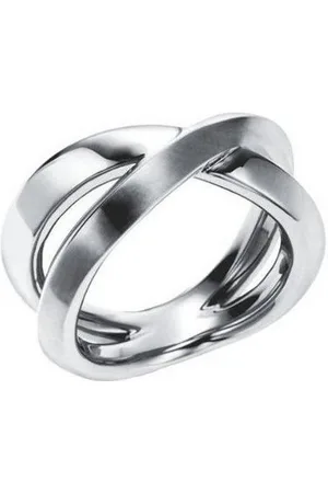 DKNY Fingerring Damen, aus Edelstahl, Silber, Gr. 53 (16,9mm) - Verkäufer: Gigandet