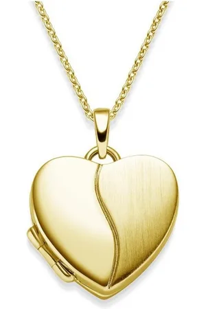 Amoonic Amulett Herz Medaillon zum Öffnen für Bilder Silber 925 Herzkette Anhänger (inkl. Schmucketui), Anhänger aufklappbar befüllbar Foto Gold Rosegold vergoldet Geschenk - Verkäufer: