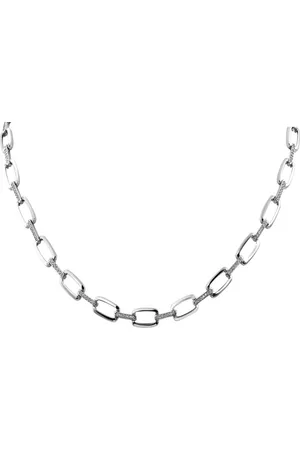 SilberDream Silberkette SDK4901WX Designauswahl Halsketten (Halskette), Halsketten ca. 46cm, 925 Sterling Silber, Farbe: weiß, silber - Verkäufer: Fit4Style Silberschmuck - IMPPAC