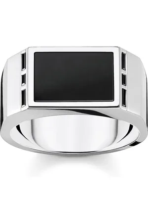 Thomas Sabo Silberring Silber/Schwarz - Verkäufer: uhrcenter