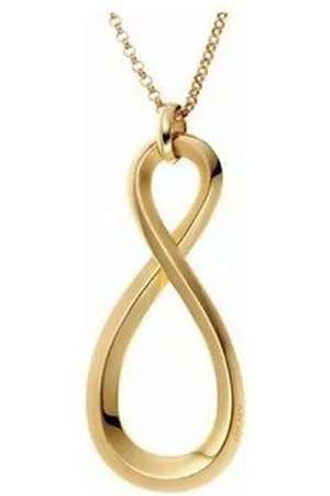 DKNY Collier Damen, aus Edelstahl, Gold, 60cm lang, Karabiner - Verkäufer: Gigandet