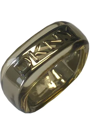 DKNY Fingerring Damen, aus Edelstahl, mit Kunststoff ummantelt, Gr. 53 (16,9mm), - Verkäufer: Gigandet