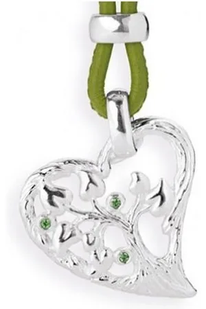 HEARTBREAKER Herzanhänger Lebensbaum Anhänger Silber / Zirkonia LD LB 32 - Verkäufer: Schmuck-Uhren-Trends