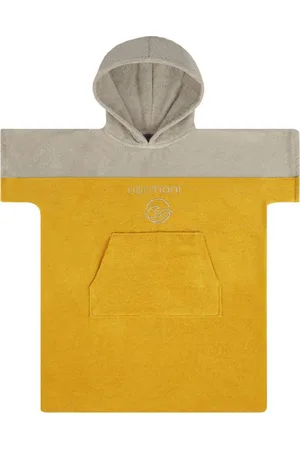 Normani Badeponcho Kinder Badeponcho Puwai, Bio-Baumwolle, Kapuze, Schlupf, Badeponcho aus 100 % Bio-Baumwolle - Verkäufer:
